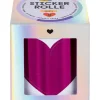Sticker "Hearts" in Bunt - 48 Stück