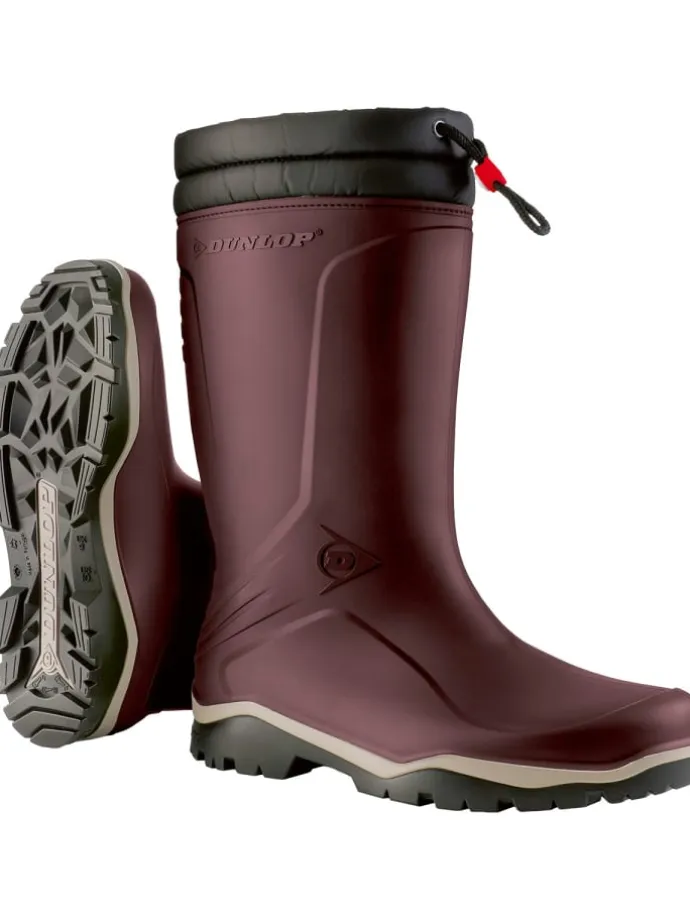 Stiefel Blizzard in dunkelrot