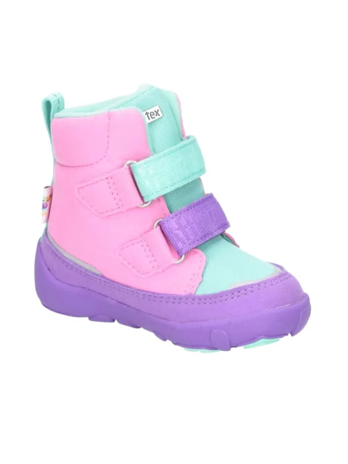 Stiefel in Lila