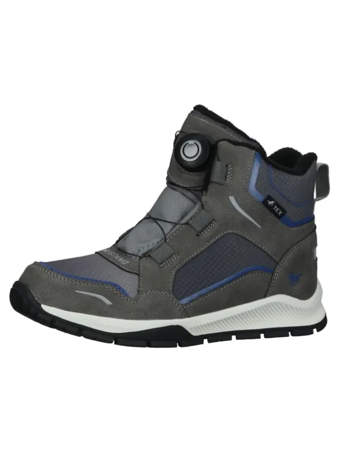 Stiefelette in Dunkelgrau