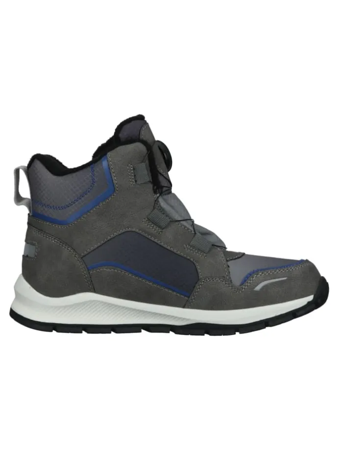 Stiefelette in Dunkelgrau