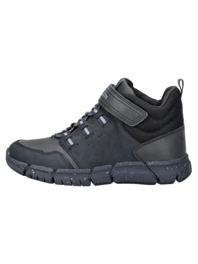Stiefelette in Navy