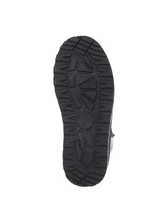 Stiefelette in Schwarz