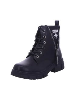 Stiefelette in schwarz