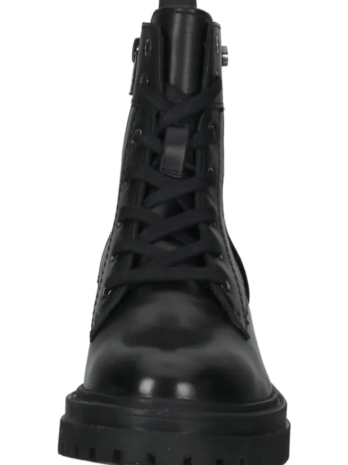 Stiefelette in Schwarz