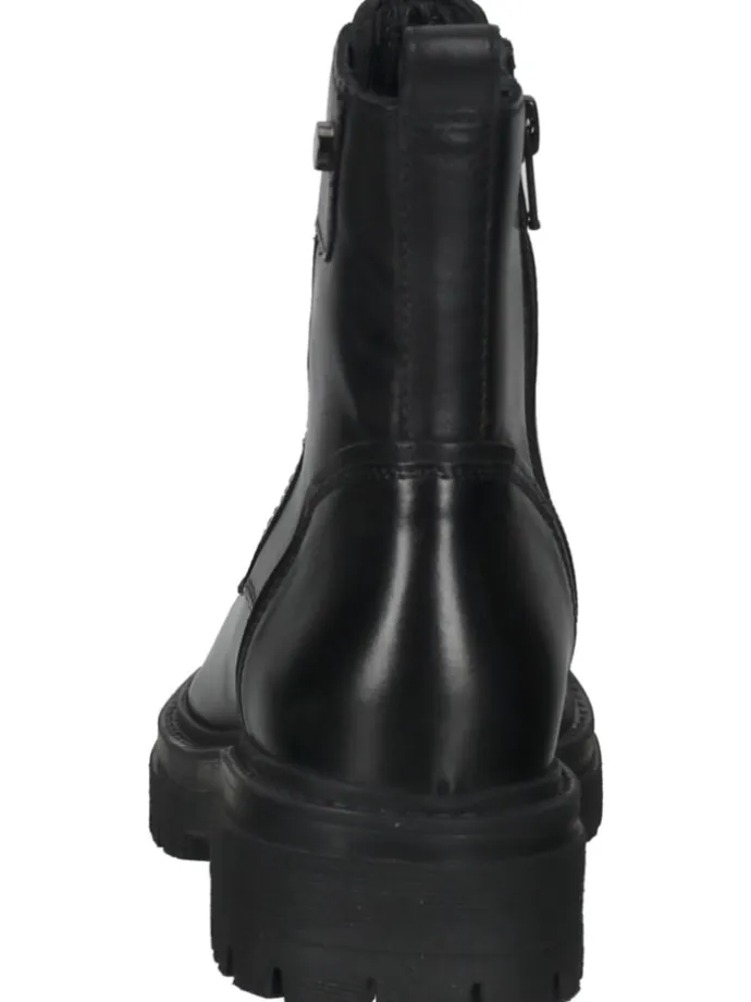 Stiefelette in Schwarz