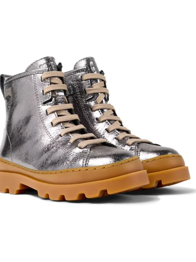 Stiefeletten " Brutus " in Dunkelgrau