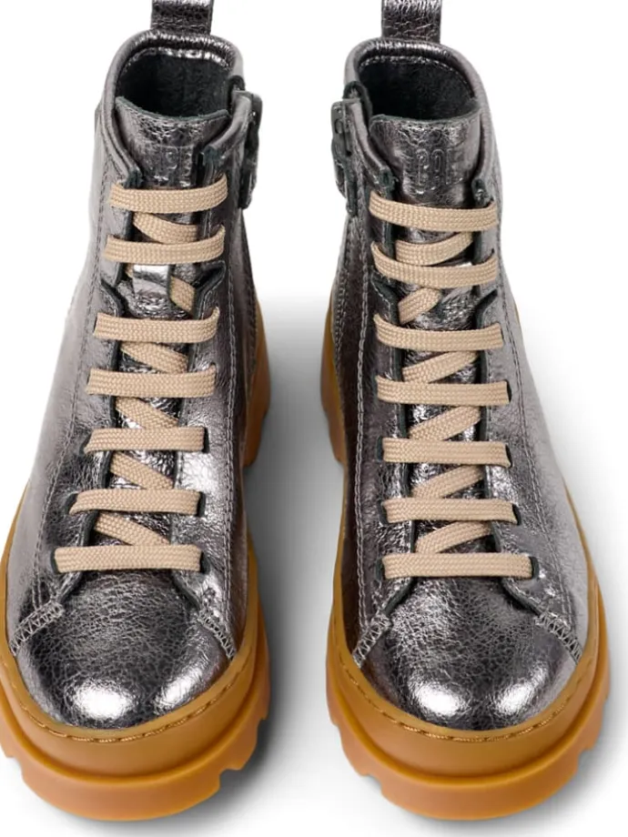 Stiefeletten " Brutus " in Dunkelgrau