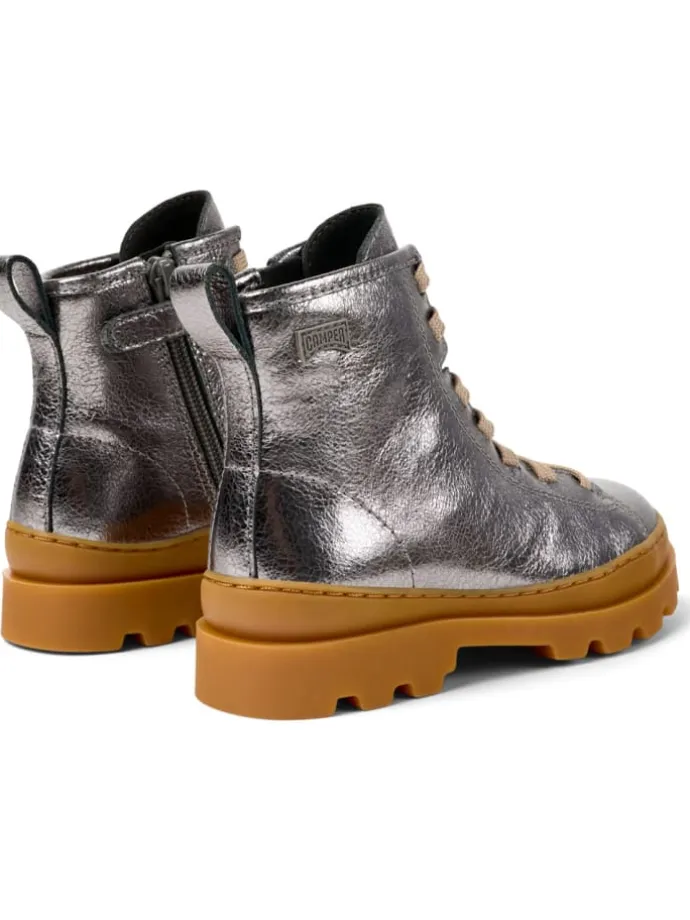 Stiefeletten " Brutus " in Dunkelgrau