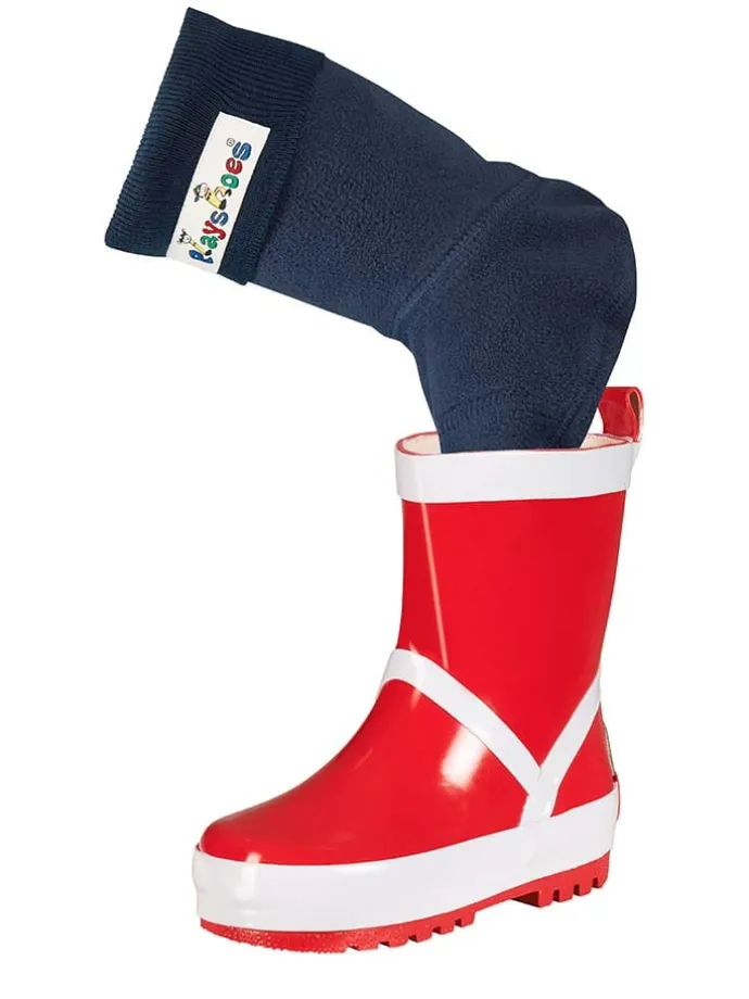 Stiefel-Socken in Dunkelblau