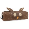 Stifteetui "Mr. Owl" in Braun