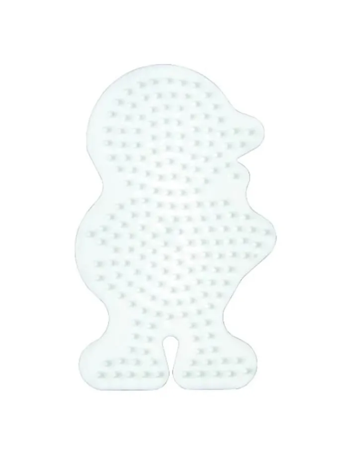 Stiftplatten-Set Ostern, weiß für Midi-Bügelperlen - ab 5 Jahren