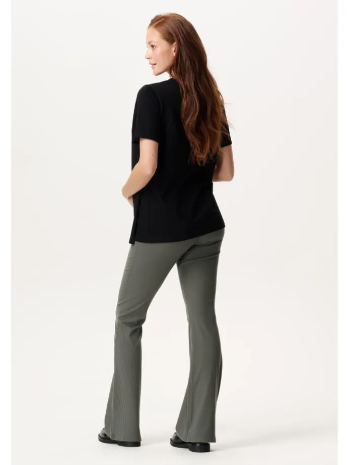 Still T-Shirt Ifke in Black