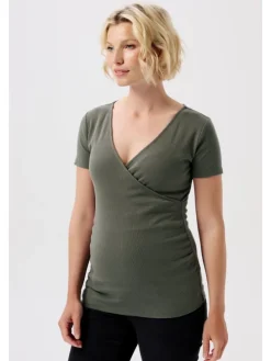 Still T-Shirt Sanson in Olive