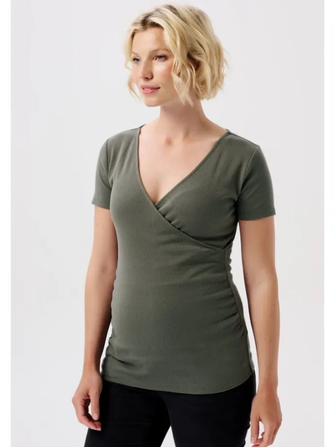 Still T-Shirt Sanson in Olive
