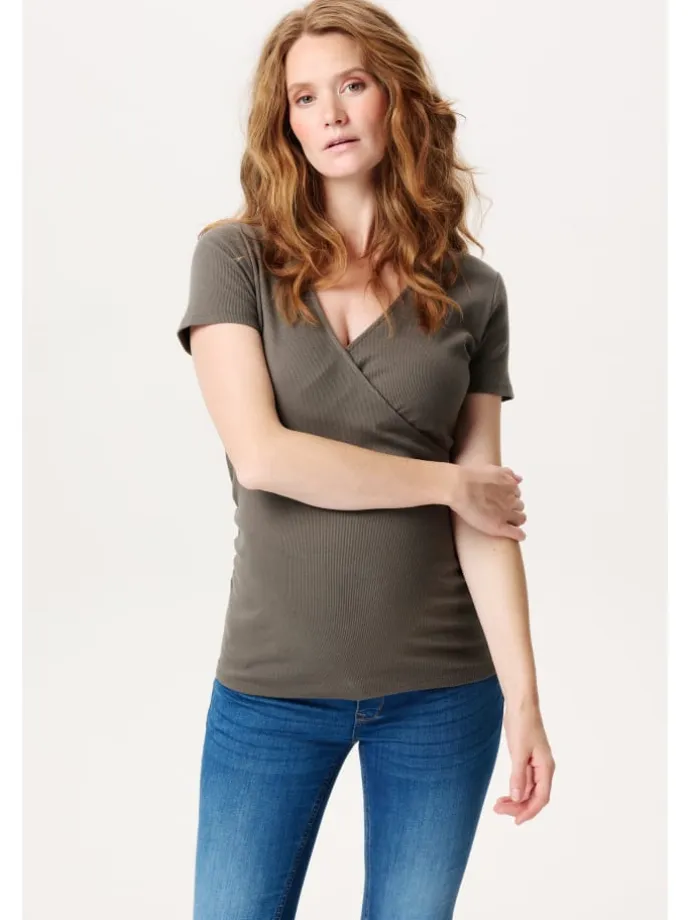 Still T-Shirt Sanson in Olive