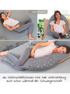 Stillkissen Das Original mit Polyesterhohlfaser-Füllung in beige,weiss