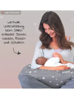 Stillkissen Das Original mit Polyesterhohlfaser-Füllung in beige,weiss