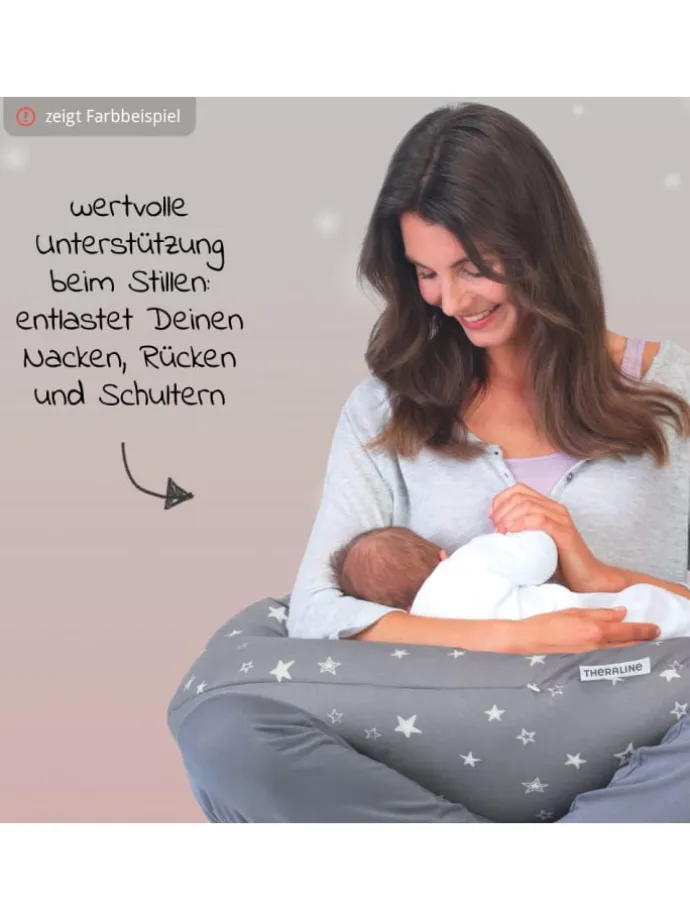 Stillkissen Das Original mit Polyesterhohlfaser-Füllung in beige,weiss