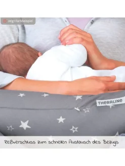 Stillkissen Das Original mit Polyesterhohlfaser-Füllung in beige,weiss