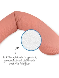 Stillkissen Das Original mit Mikroperlen-Füllung in orange,rosa