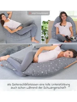 Stillkissen Das Original mit Mikroperlen-Füllung in orange,rosa