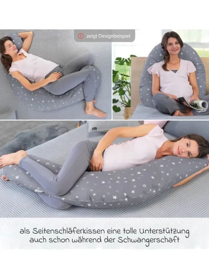 Stillkissen Das Original mit Mikroperlen-Füllung in orange,rosa