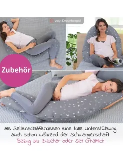 Stillkissen Das Original - Mikroperlen-Füllung in weiss