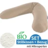 Stillkissen Das Original mit Mikroperlen-Füllung in braun