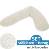 Stillkissen Das Original mit Mikroperlen-Füllung in beige,weiss