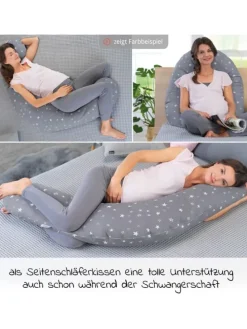 Stillkissen Das Original mit Mikroperlen-Füllung in beige,weiss