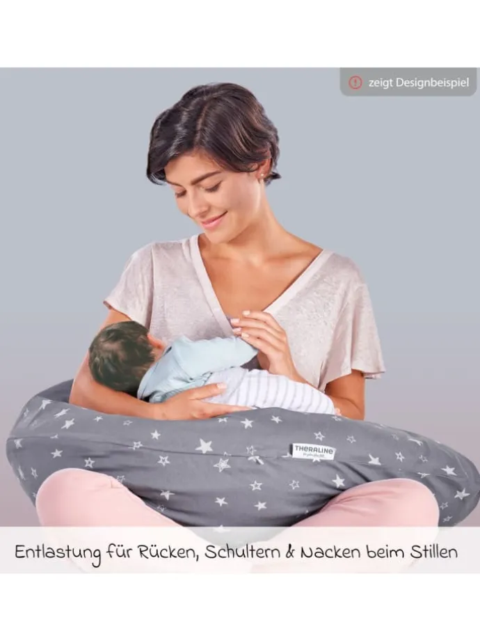 Stillkissen Das Original mit Polyesterhohlfaser-Füllung in orange,rosa
