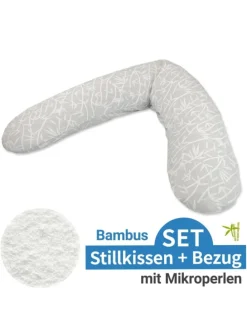 Stillkissen Das Original mit Mikroperlen-Füllung in grau