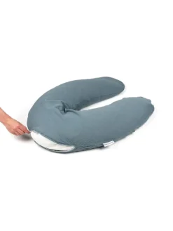 Stillkissen XL „TETRA" in blau - (L) 190cm