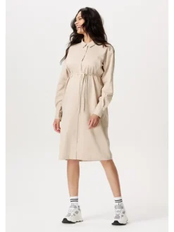 Still-Kleid Akaya in Light Sand