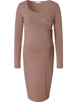 Still-Kleid Asa in Deep Taupe