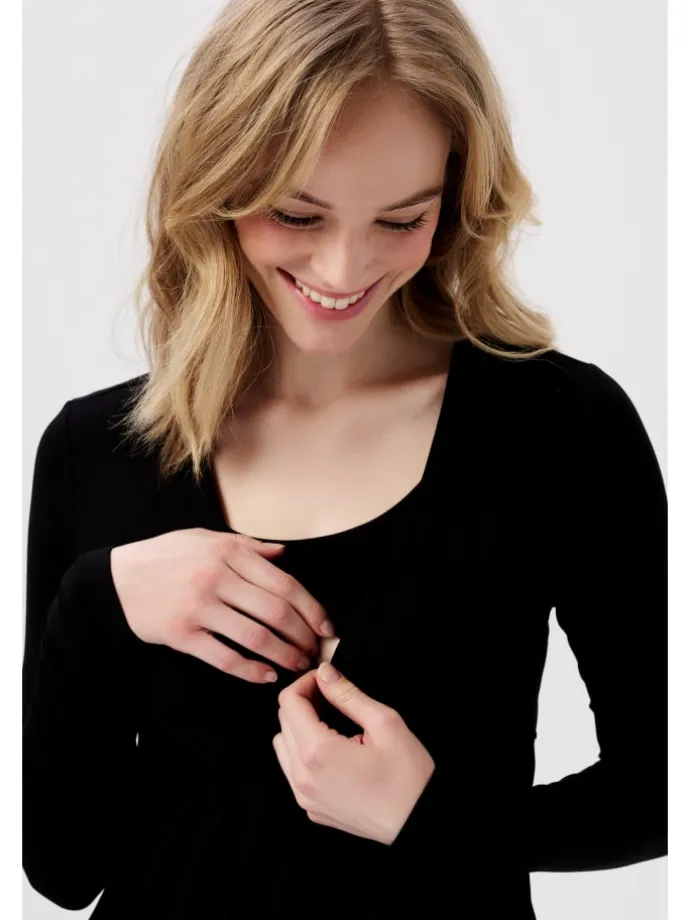 Still-Kleid Gaja in Black