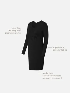 Still-Kleid Gaja in Black
