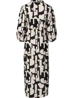 Still-Kleid Lieksa in Monochrome All Over Print