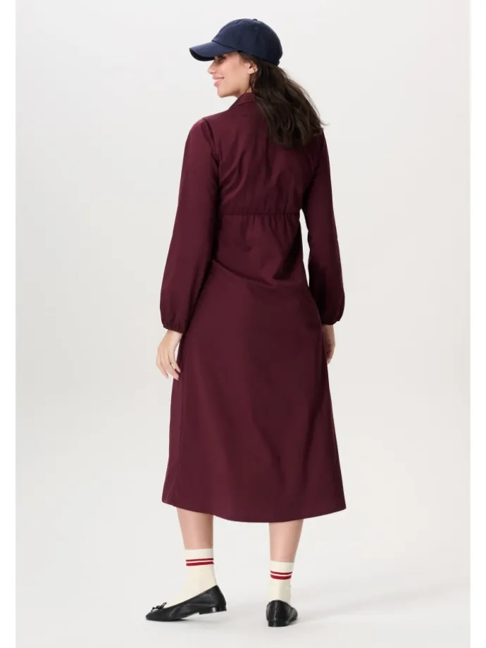 Still-Kleid Odda in Fig