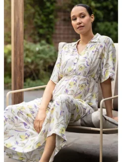 Still-Kleid Ofelia in Big Flower Print