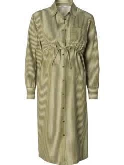 Still-Kleid Vaala in Sphagnum Stripe