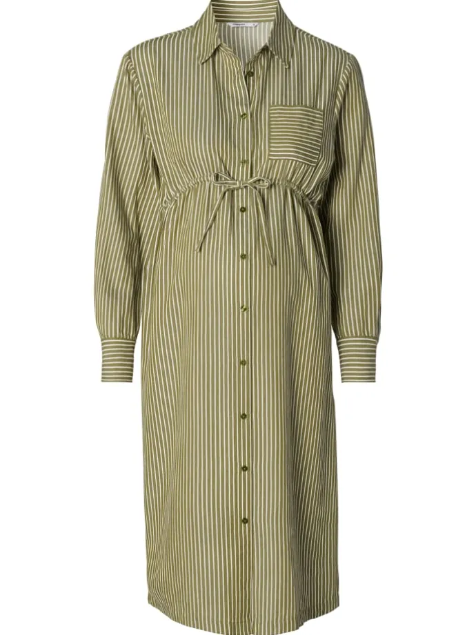 Still-Kleid Vaala in Sphagnum Stripe