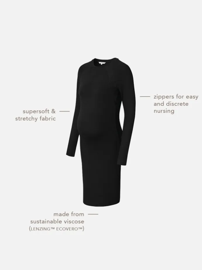 Still-Kleid Zane in Black