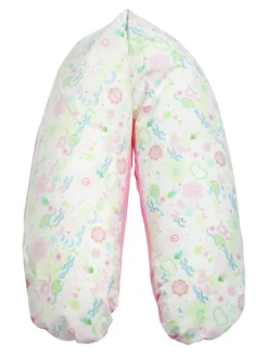 Still-/Lagerungskissen VitaTalalay Latexflocken"Wölkchen rosa"in Bunt-XL,M,S,XS