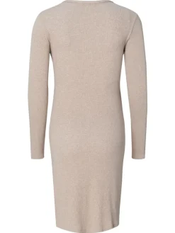 Still-Nachtkleid Alisa in Taupe Melange