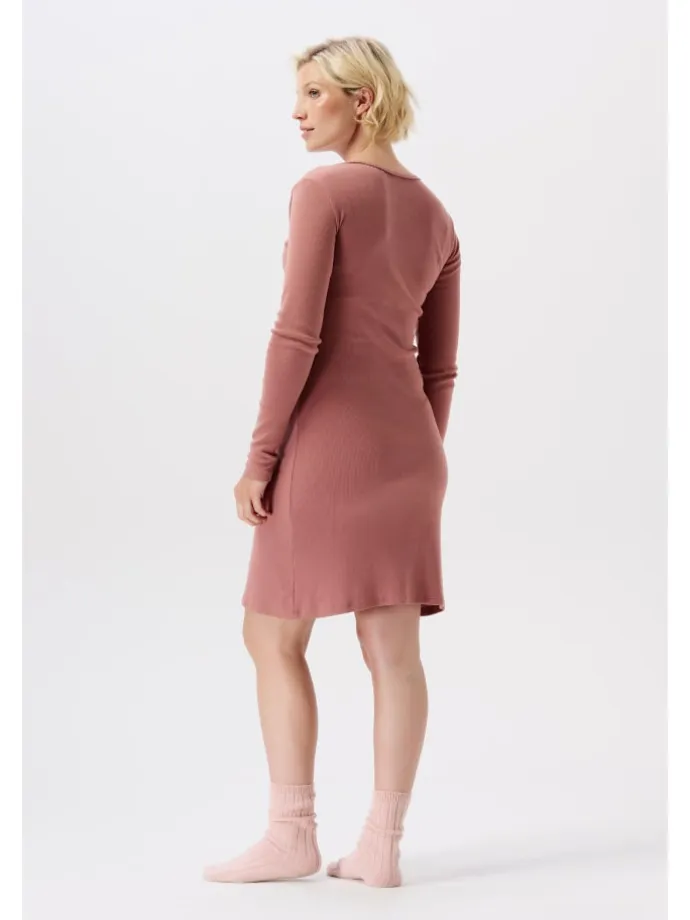 Still-Nachtkleid Alisa in Burlwood