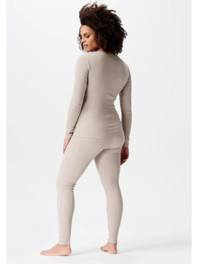 Still-Schlaftop Amala in Taupe Melange