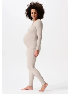 Still-Schlaftop Amala in Taupe Melange