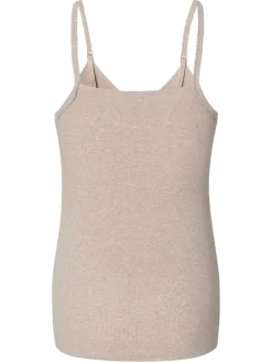 Still-Schlaftop Maja in Taupe Melange